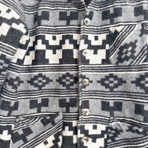Vintage Navajo Aztec Wool Blend Jacket by DiaBlue Fashions – Size Medium - Picture 4 of 11